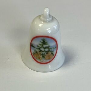 Hallmark Keepsake Miniature Ornament Thimble Bell 1990 EUC First in Series